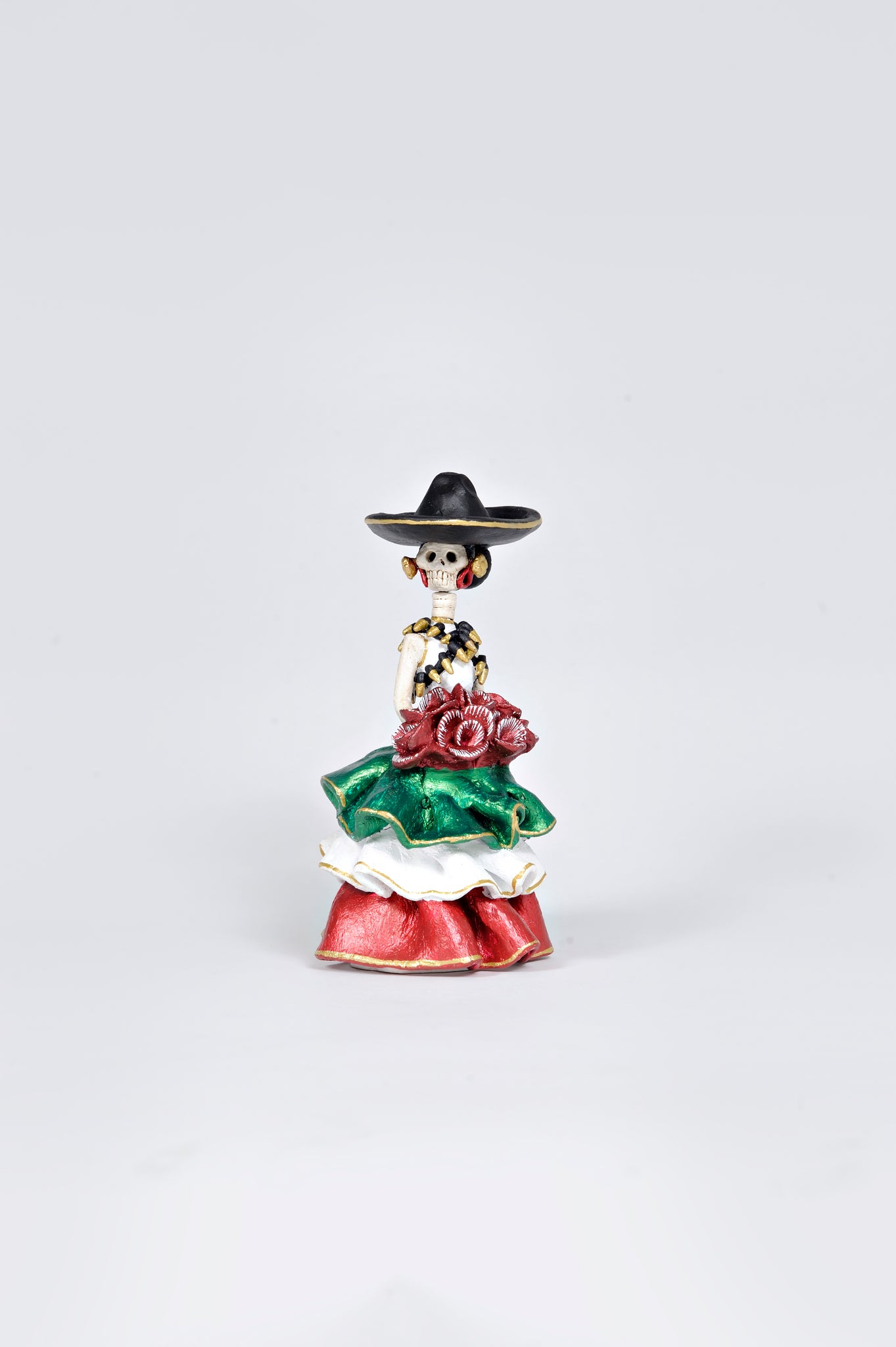 Adelita - Clay Ceramic Catrina – The Catrina Shop