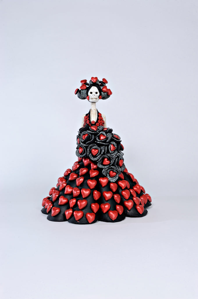 Gina - Clay Ceramic Catrina – The Catrina Shop